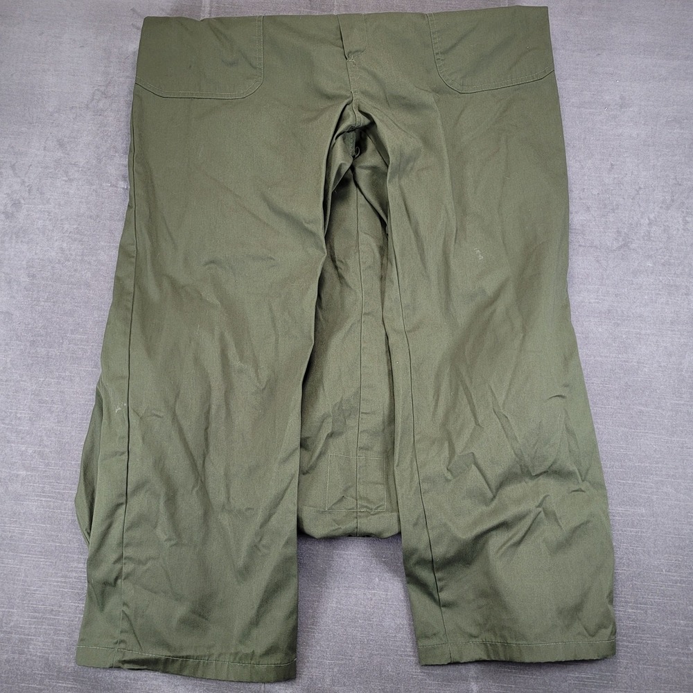 US Military Utility Coverall UNICOR Green 46L SPM1C1-09-D-F014 Mechanic Suit